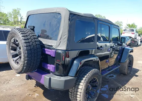 2014 Jeep Wrangler Unlimited Sahara from USA, damaged, VIN 1C4BJWEG6EL217945